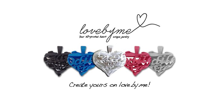 Love.by.me let's you create unique jewelry - Sculpteo Blog