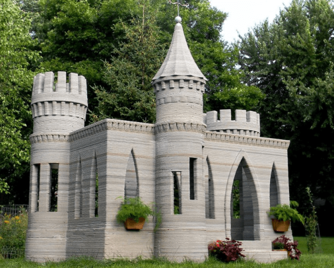 3D printed castle Sculpteo