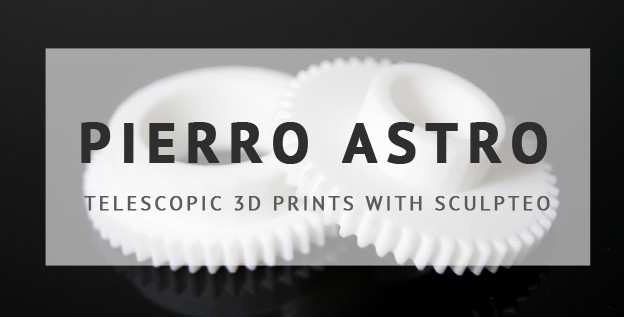 Sculpteo's 3D printing's the solution to produce peculiar pieces