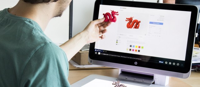 Sculpteo & HP Sprout team up to make 3D Printing easier!