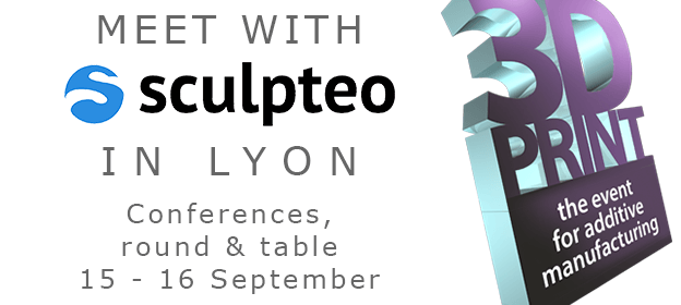 Sculpteo will be attending to the tradeshow 3D Print in Lyon