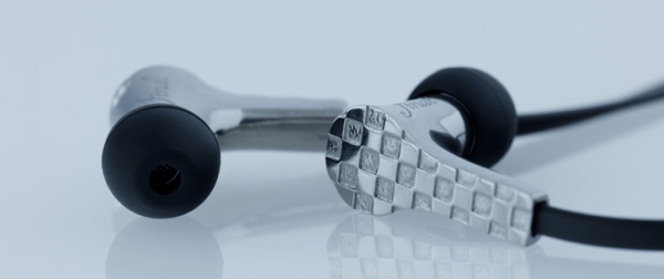 Titanium 3D printed earphones final product