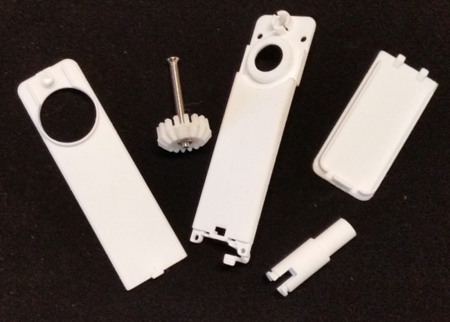 3D printed parts to build a prototype for the smart lock IKILOCK