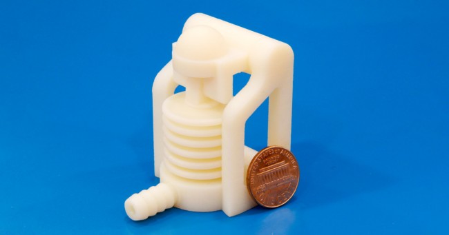 3D printed hydraulic used in a 3D robot