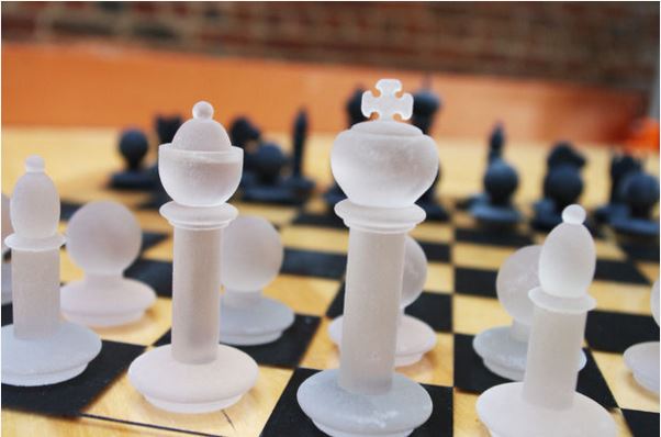 Article 3D printed chess