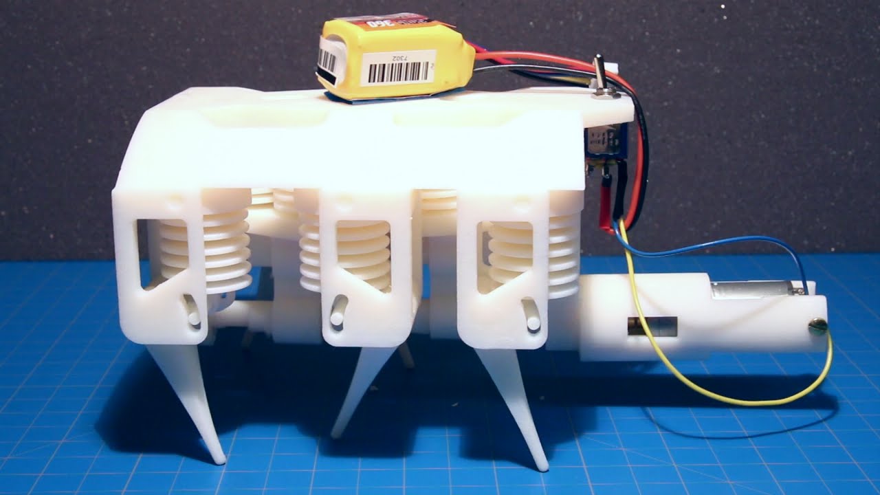 Le MIT nous apprend à Imprimer en 3D un Robot Hydraulique