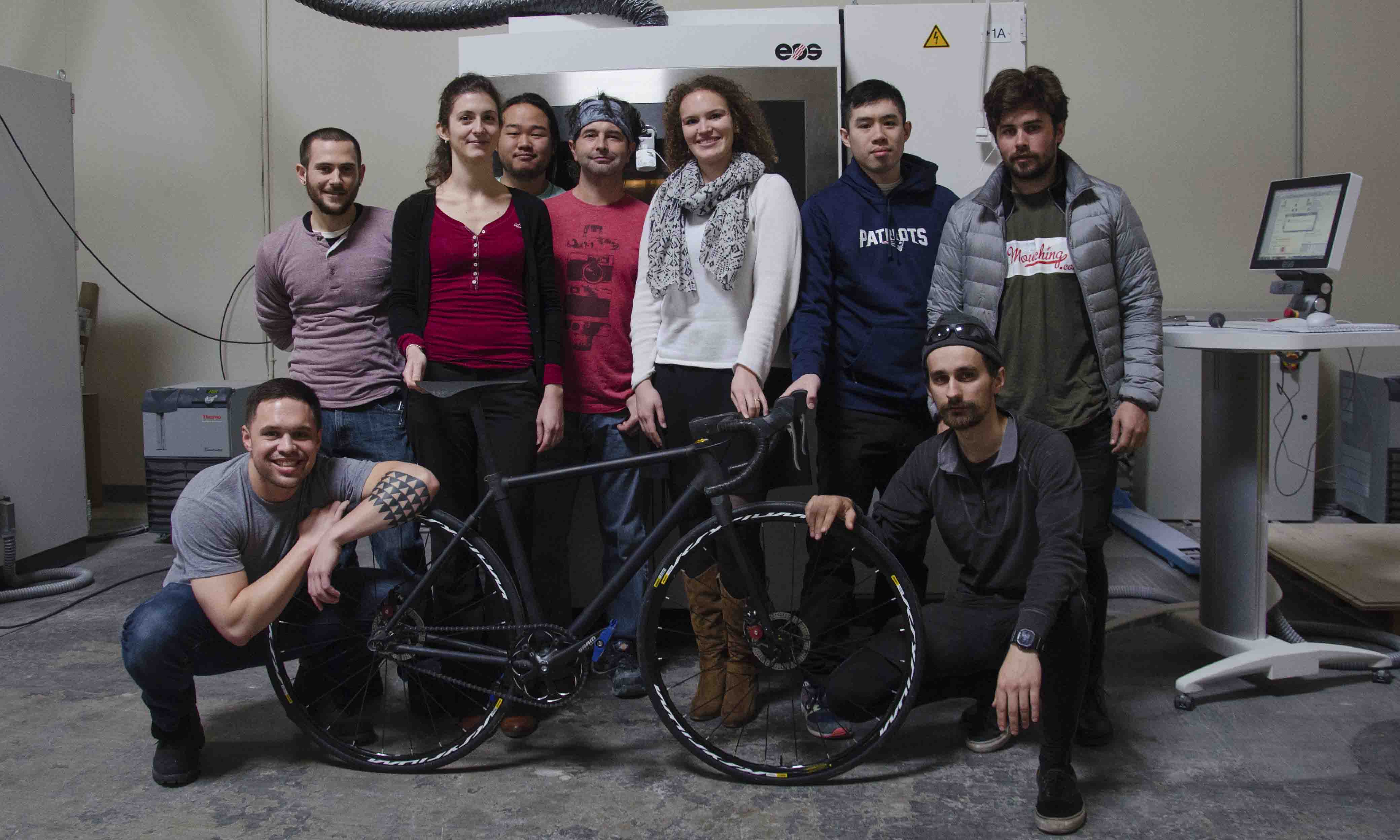 Sculpteo team Us Sculpteo Bike Project