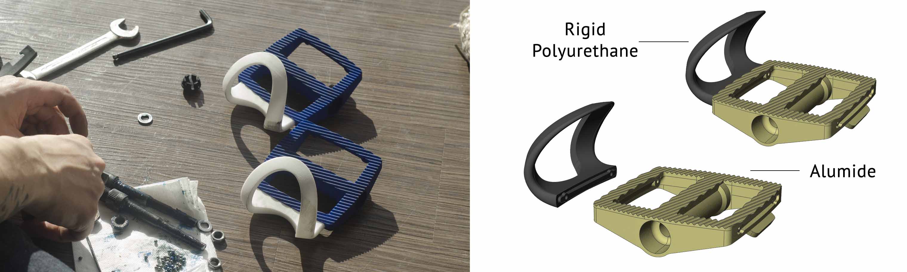 3D printed pedals