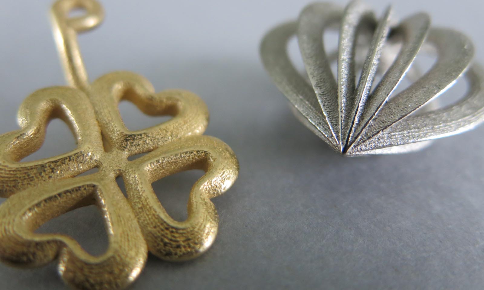 3D printed jewelry with Binder Jetting Stainless Steel