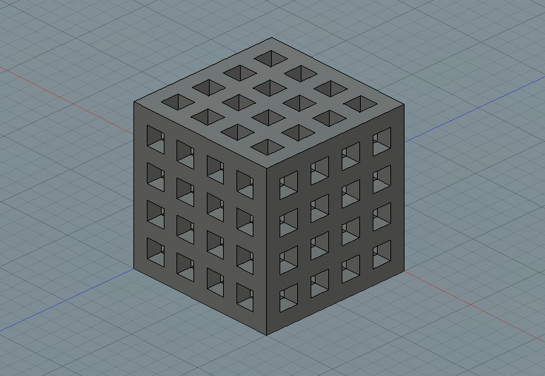 Modified Cube parameters