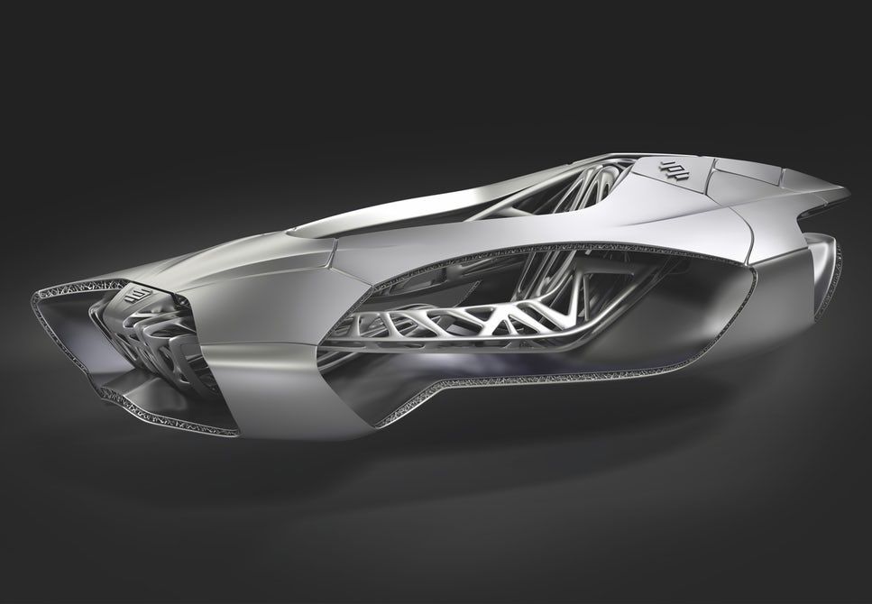 Genesis 3D printed car by EDAG