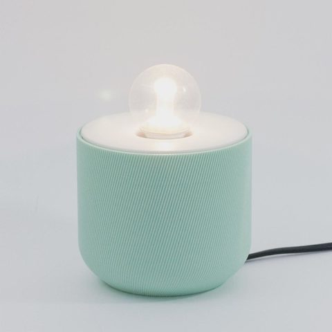 The Minimalist 3D printed Table Lamp