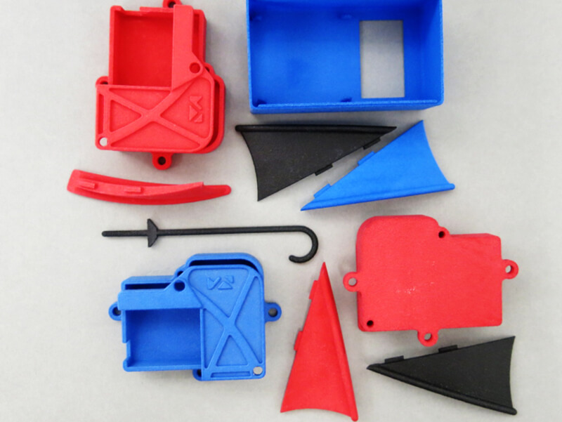 Color Resist finish for 3D printed parts