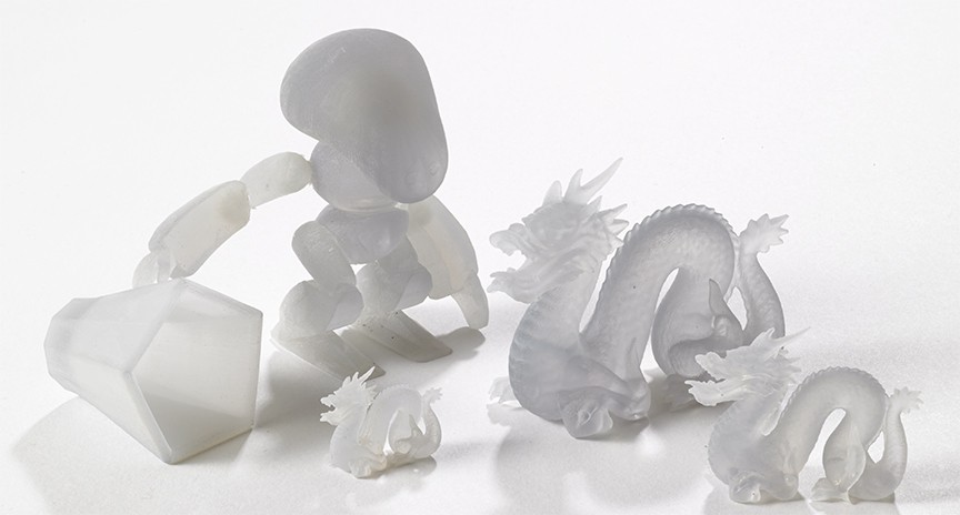 3D-Druck-Material: VeroClear (transluzentes Kunstharz)