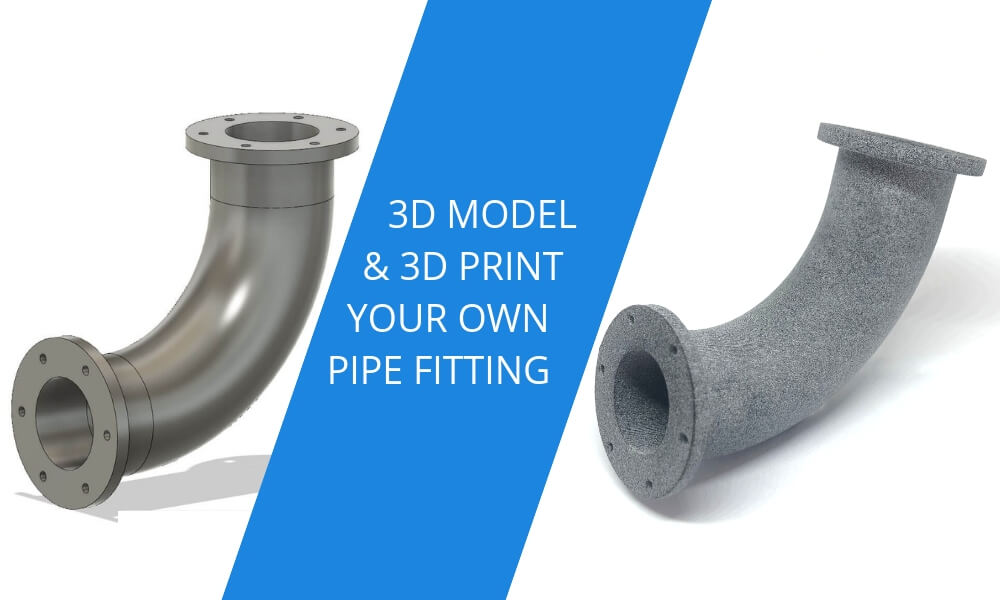 Easy 3D printed pipe fitting tutorial: Do It Yourself with us!