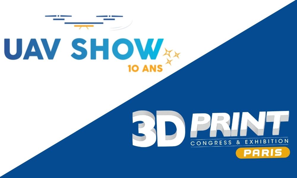 Venez nous rencontrer lors de l'UAV Show et du 3D Print Paris en octobre !