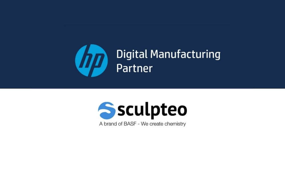 Sculpteo ist jetzt ein HP Digital Manufacturing Partner