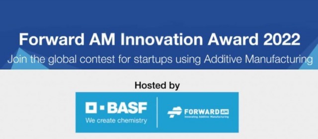 Vous êtes une startup ? Vous utilisez l’impression 3D ? Le Forward AM Innovation Award 2022 est fait pour vous !