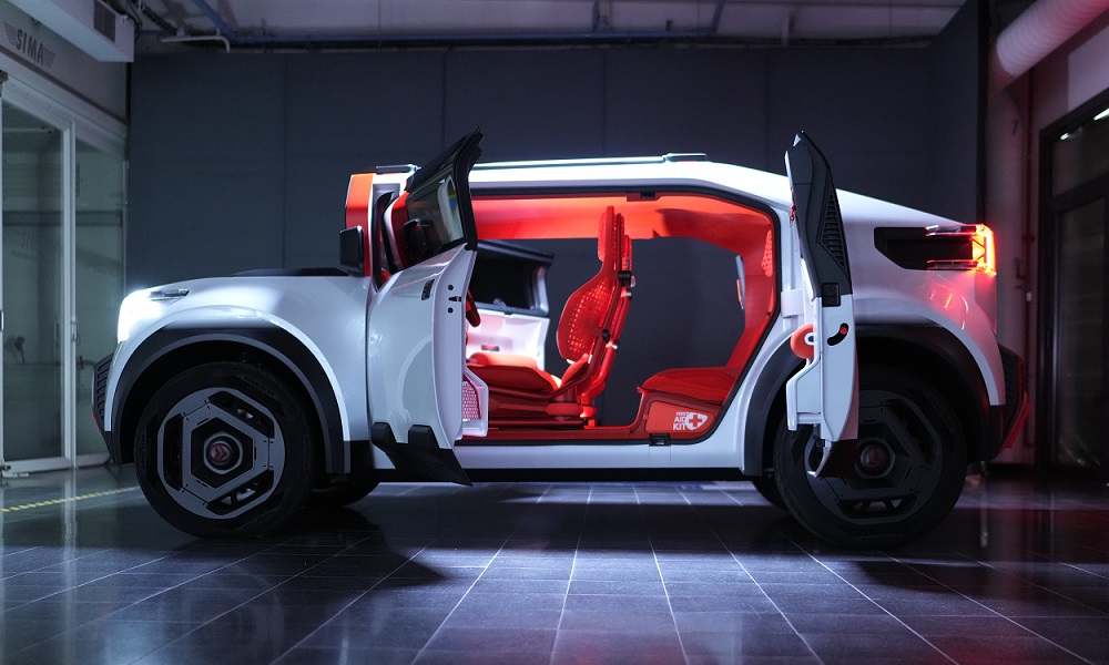 Discover Citroën and BASF's collaboration: oli, an innovative concept car