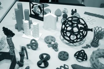 abstract 3D printed models